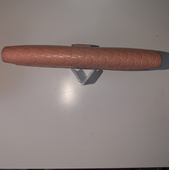 Authentic Gucci Micro Guccissima Monogram Long Wallet with Flap Closure - Picture 9 of 13